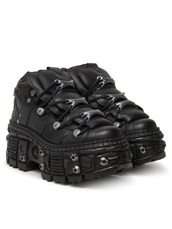 NEW ROCK NEW ROCK Sneakers M-WALL106-S25 Negru