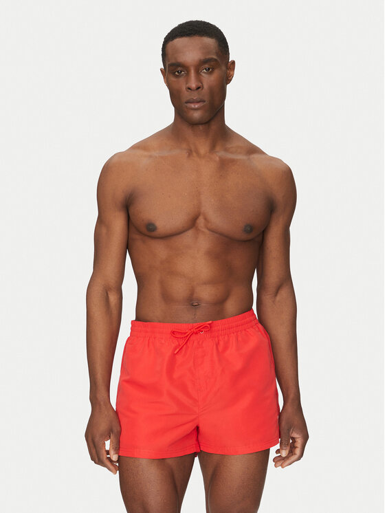 Guess Guess Badeshorts F4GT00 WG282 Rot Regular Fit
