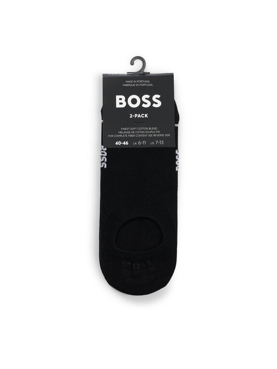 BOSS BOSS Titokzoknik Iconic 50522704 Fekete
