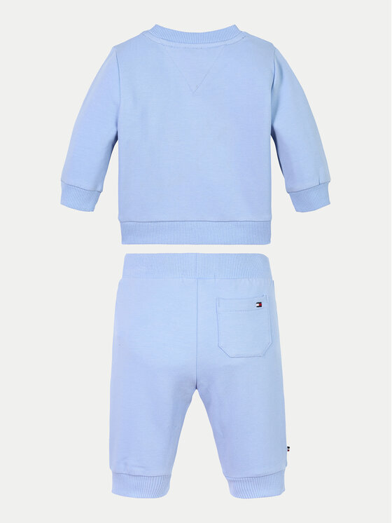 Tommy Hilfiger Tommy Hilfiger Jogginganzug Monotype Logo KN0KN01978 Himmelblau Regular Fit