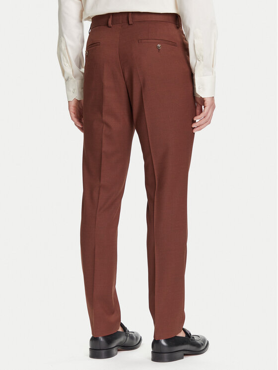 BOSS BOSS Костюм H-Huge 50546080 Кафяв Slim Fit