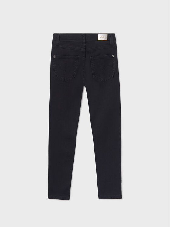 Mayoral Mayoral Jeans hlače 578 Črna Regular Fit