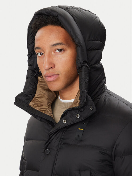 Blauer Blauer Пухено яке Clippper 26WBLUC03025 Черен Regular Fit