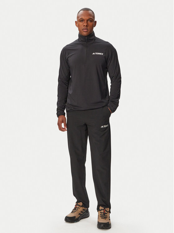 adidas adidas Džemperis ar kapuci Terrex Multi Climawarm JM0143 Melns Regular Fit