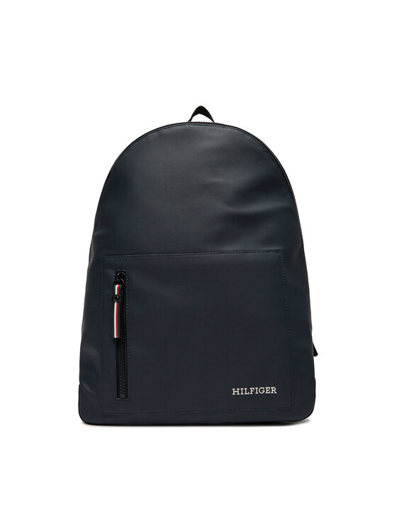 Rucsac Tommy Hilfiger Th Pique Backpack AM0AM11782 Bleumarin