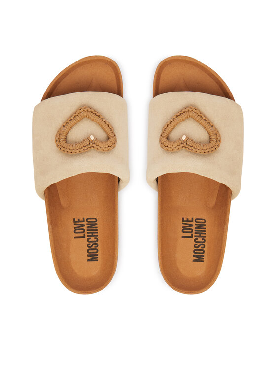 LOVE MOSCHINO LOVE MOSCHINO Papucs JA28363G0OIG5104 Bézs