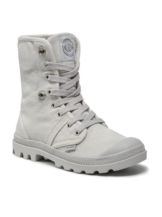 Palladium Palladium Schnürstiefeletten Pallabrouse Baggy 92478-095-M Grau
