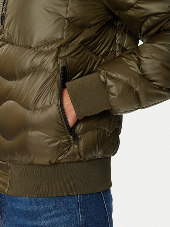 Blauer Blauer Prehodna jakna Daniel 26WBLUC03067 Khaki Regular Fit