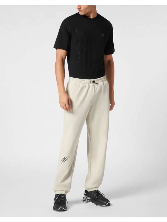 Plein Sport Plein Sport Joggery 22431 Szary Jogger Fit