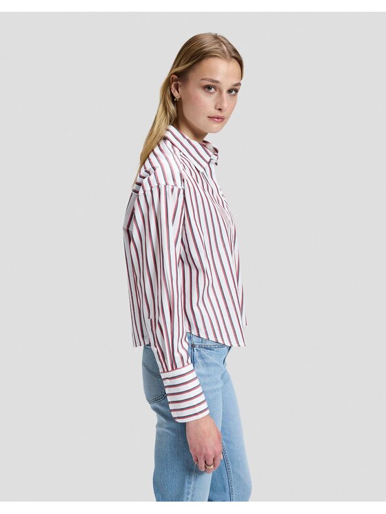 Lee Lee Koszula CUFFED SHIRT Kolorowy Regular Fit