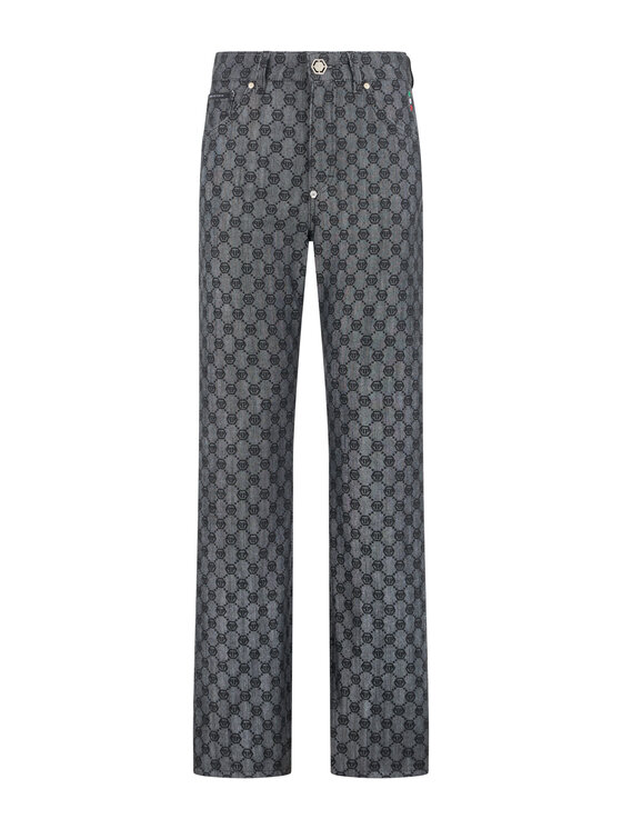 PHILIPP PLEIN PHILIPP PLEIN Jeansy 31054 Niebieski jasny Straight Fit