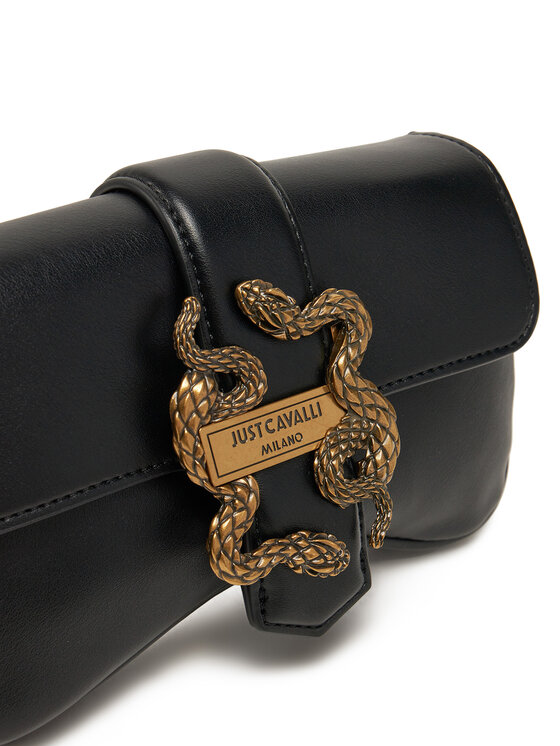 Just Cavalli Torebka Iconic Snakes 78RA4BA7 ZSA89 Czarny