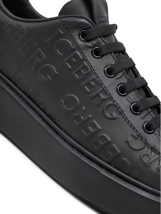 Iceberg Iceberg Sneakersy Bozema ID2112 Černá