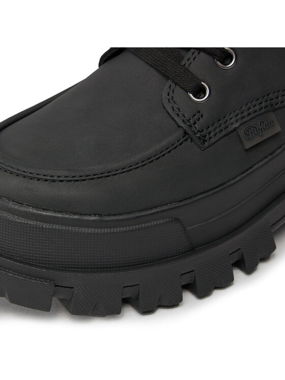 Buffalo Buffalo Schnürstiefeletten Aspha Desert 1622290 Schwarz