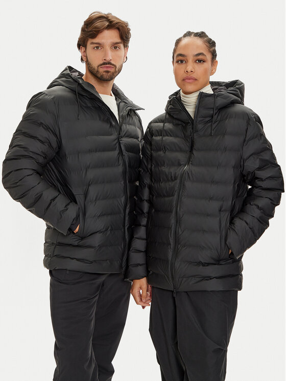 Rains Rains Átmeneti kabát Unisex 15810 Fekete Regular Fit