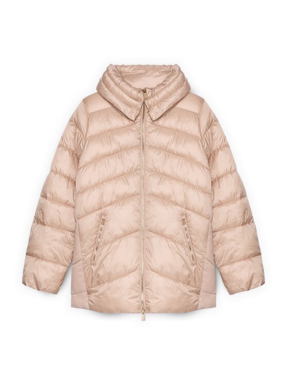 Fiorella Rubino Fiorella Rubino Giubbotto piumino F439T001340N013 Écru Regular Fit