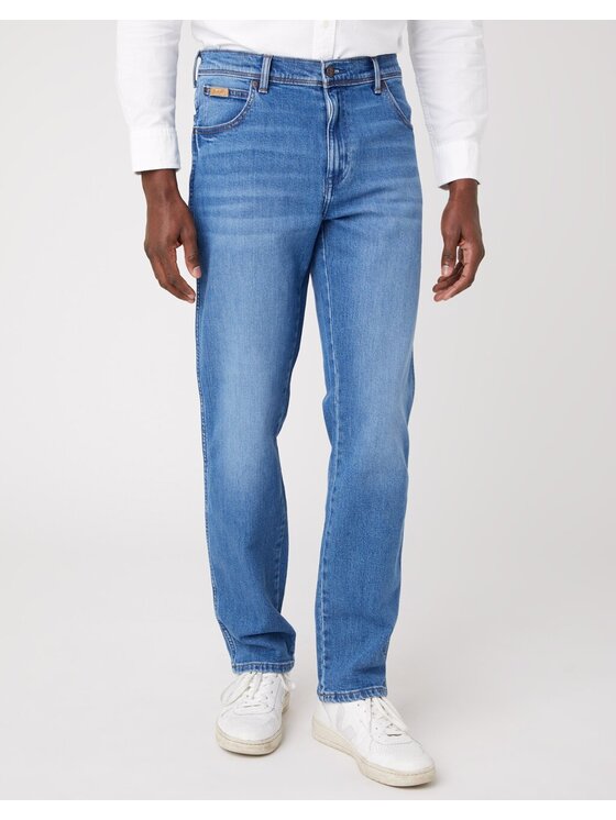 Wrangler Wrangler Jeansy TEXAS Niebieski Straight Fit