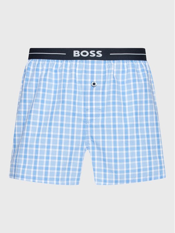 BOSS BOSS Souprava boxerek Nos 50480056 Světle modrá