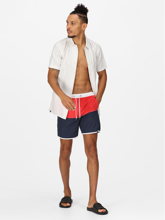 Regatta Regatta Badeshorts Benicio RMM024 Rot