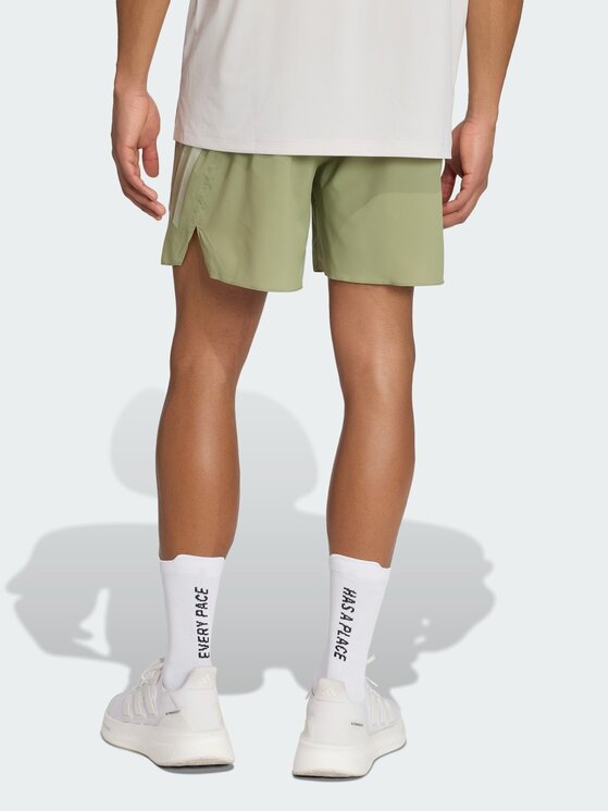 adidas adidas Szorty sportowe 158762 Zielony Regular Fit