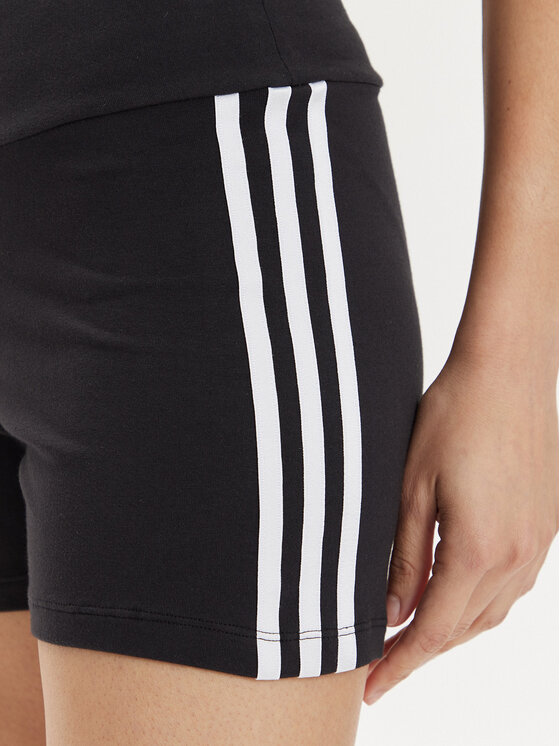 adidas adidas Pantaloni scurți sport 3-Stripes IP2980 Negru Slim Fit