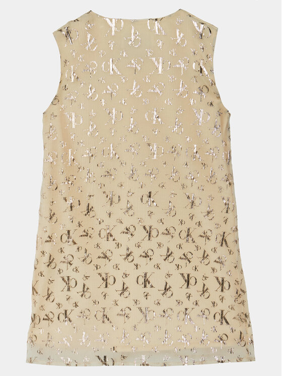 Calvin Klein Jeans Calvin Klein Jeans Vestito da giorno IN0IN00166 Beige Regular Fit