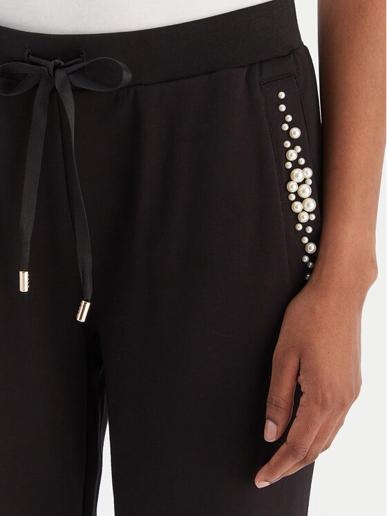 Liu Jo Sport Liu Jo Sport Dressipüksid TF5155 FS576 Must Regular Fit