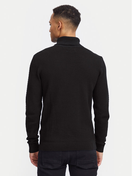 Blend Blend Rollkragenpullover 20717258 Schwarz Regular Fit