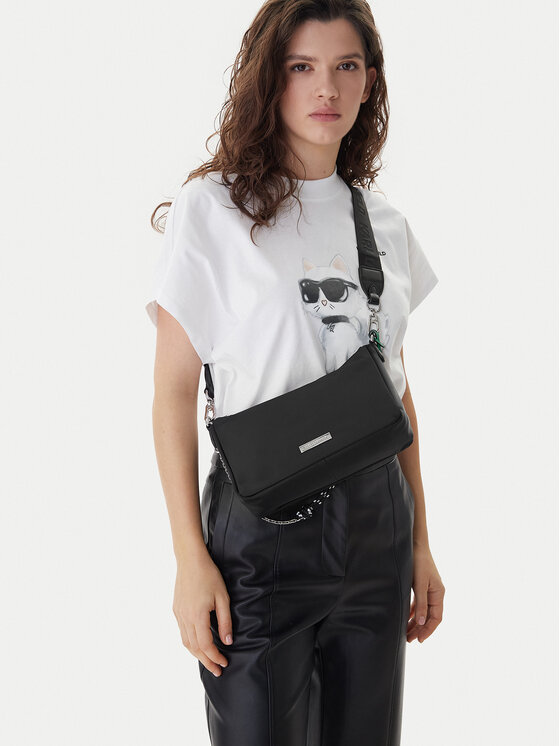 KARL LAGERFELD KARL LAGERFELD Käekott B1W30018 Must