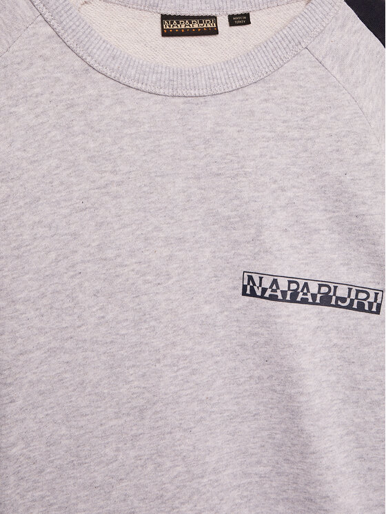 Napapijri Napapijri Суитшърт B-Pinta NP0A4GXC D Сив Regular Fit