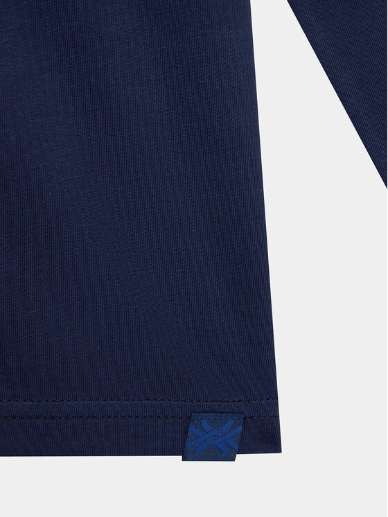 United Colors Of Benetton United Colors Of Benetton Särkpluus 3I1XC10DB Tumesinine Regular Fit