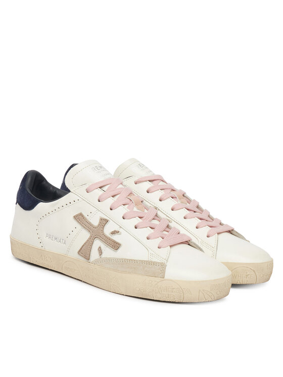 Premiata Premiata Sneakersy Stevend Var 7602 Biela
