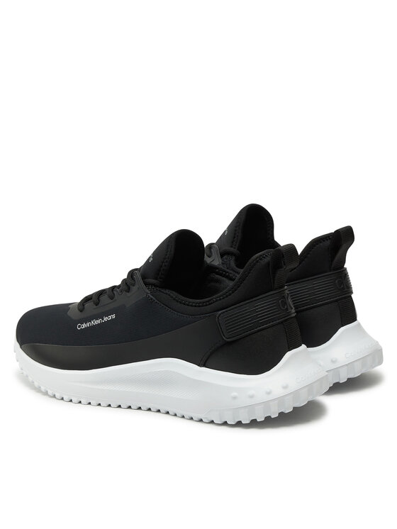 Calvin Klein Jeans Calvin Klein Jeans Sneakersy Eva Runner Low Inst Hb YM0YM01170 Černá