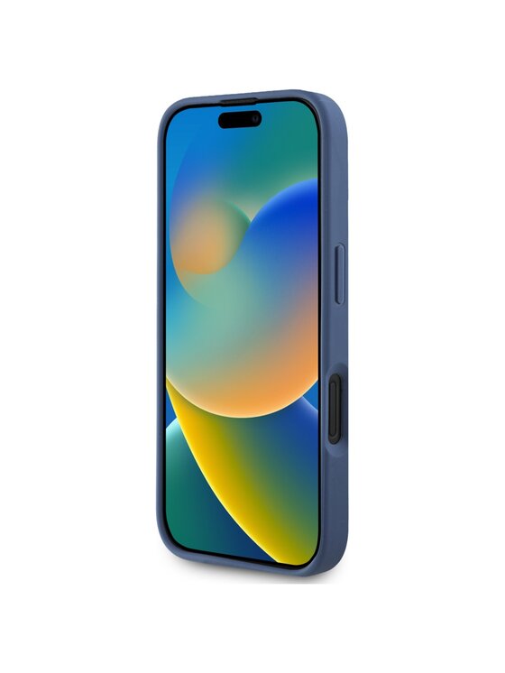 Guess Guess Etui na telefon Apple iPhone 16 Niebieski