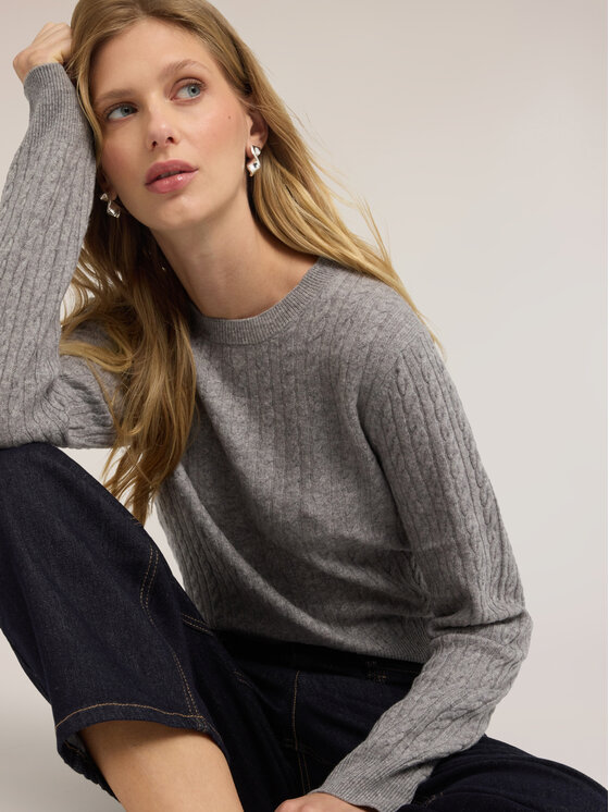 Motivi Motivi Maglione M345E002404N013 Grigio Regular Fit