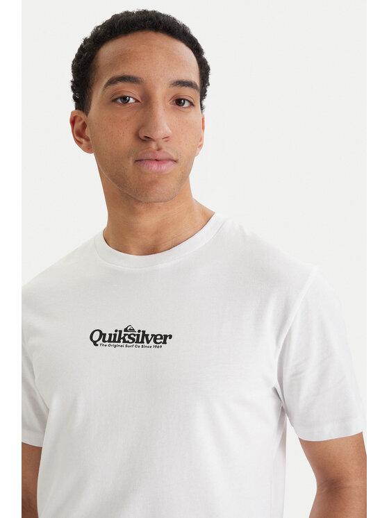 Quiksilver Quiksilver Tricou EQYZT08174 Alb Regular Fit