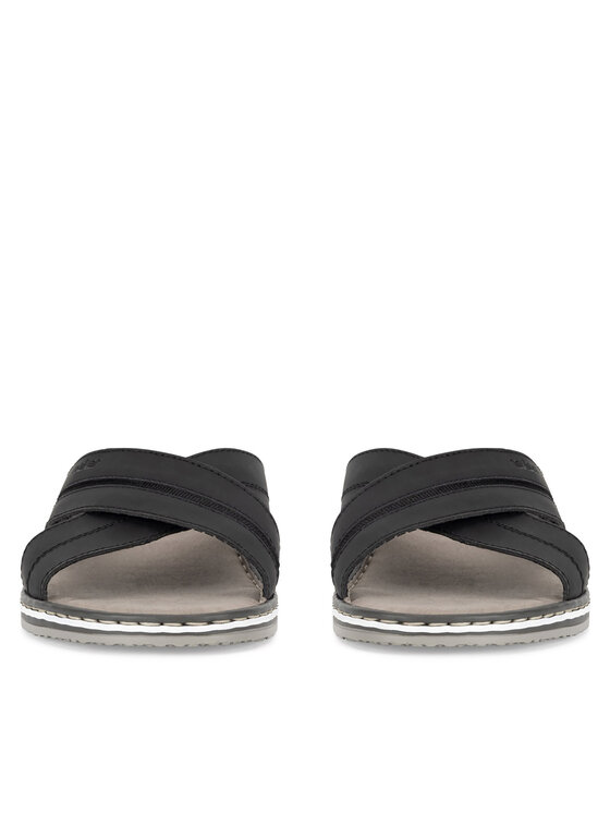 Rieker Rieker Pantoletten 21560-00 Schwarz