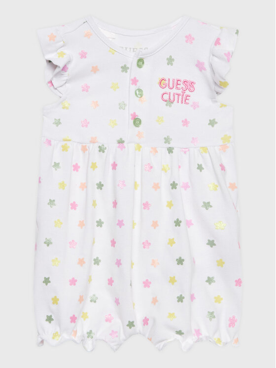Guess Tutina romper S3GG08 KACT0 Multicolore Regular Fit, taglia : 6_9M