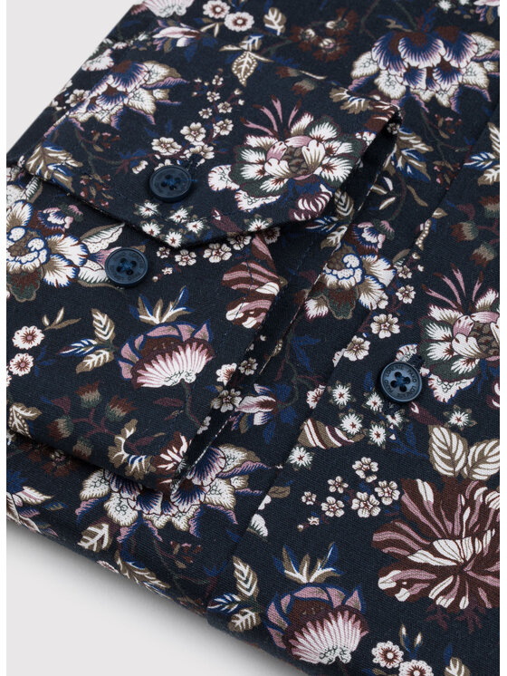 Pako Lorente Pako Lorente Koszula P22WF-1X-001 Granatowy Slim Fit
