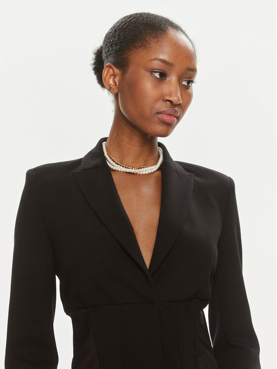 PINKO Pinko Піджак Goldrake Giacca . 101717 A13E Чорний Slim Fit