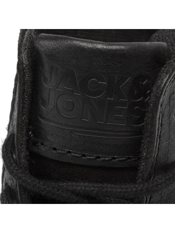 Jack&Jones Jack&Jones Μπότες Russel Leather 12155999 Μαύρο