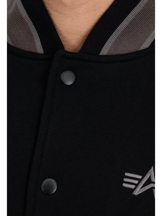 Alpha Industries Alpha Industries Bundy bomber AI.138106-03-M Čierna Slim Fit