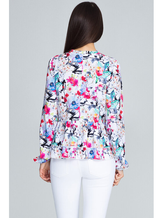 FIGL FIGLFIGL Blusa M594 Multicolore Regular Fit