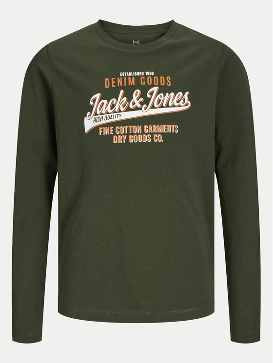 Jack&Jones Junior Jack&Jones Junior Majica Logo 12258880 Zelena Regular Fit