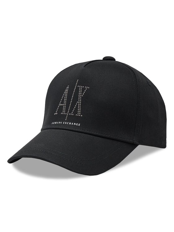Czapka z daszkiem Armani Exchange, Czarna, 944208 3R131 00020