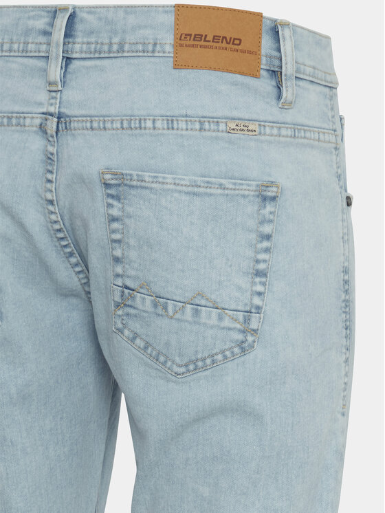 Blend Blend Traperice 20716410 Plava Straight Fit