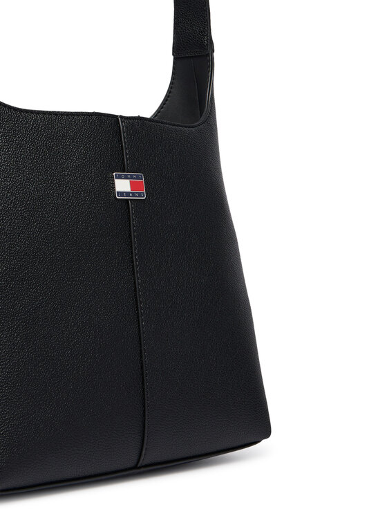 Tommy Jeans Tommy Jeans Geantă Tjw City Bucket AW0AW19062 Negru