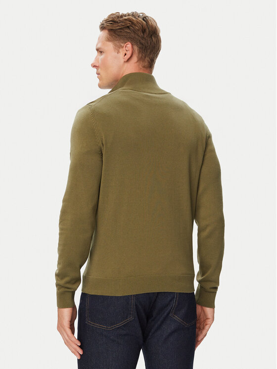HUGO HUGO Megztinis San Quintus-C2 50574143 Chaki Regular Fit
