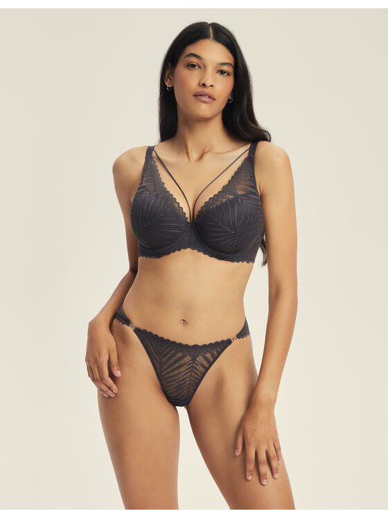 Esotiq Esotiq Biustonosz push-up 44220 Szary