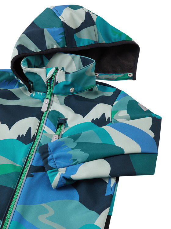 Reima Reima Softshell-Overall Nurmes 5100007C Blau Regular Fit